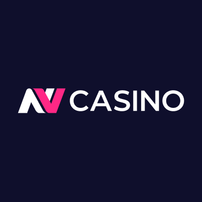 NV Casino platform logója és felületének részlete